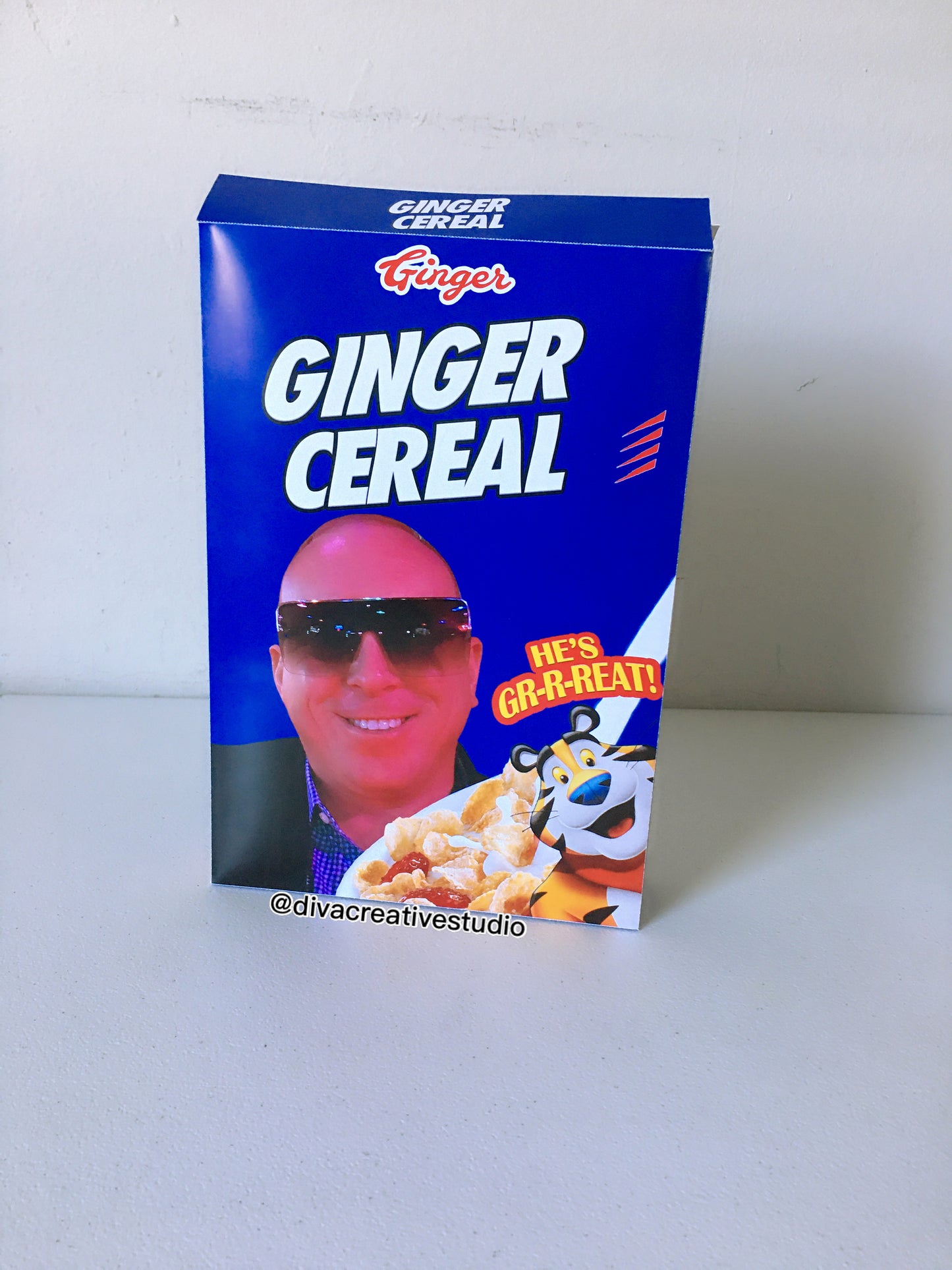 Custom Cereal Box