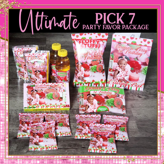 ULTIMATE Package (PICK 7 PARTY FAVORS)