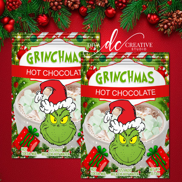 Grinch Christmas Eve Box Filled