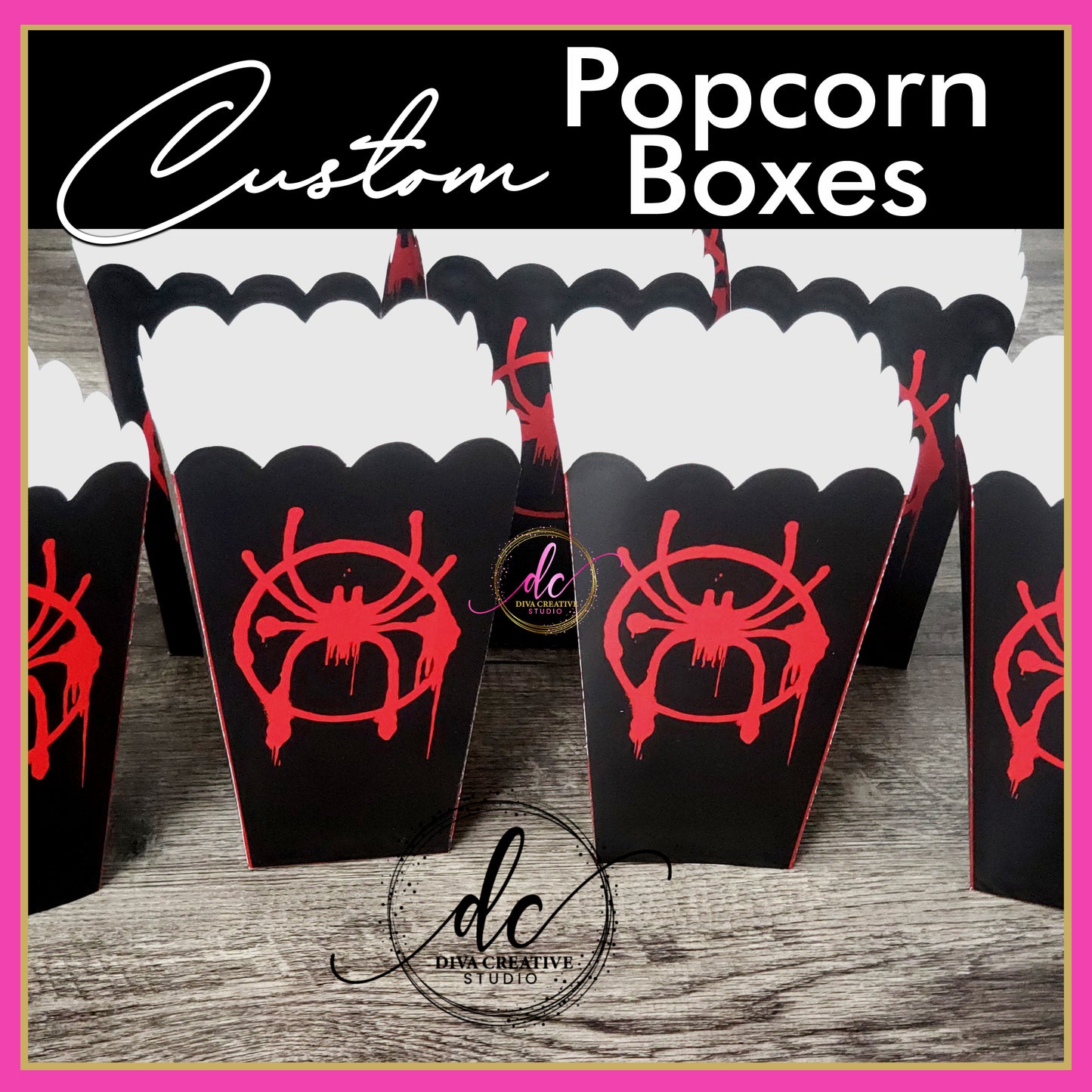 Popcorn Boxes Custom