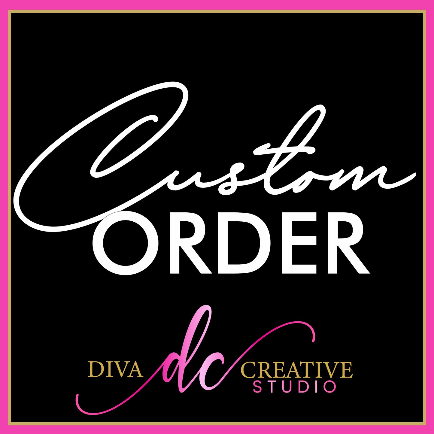 Custom Order for Emily Garza (Notorious One Theme)