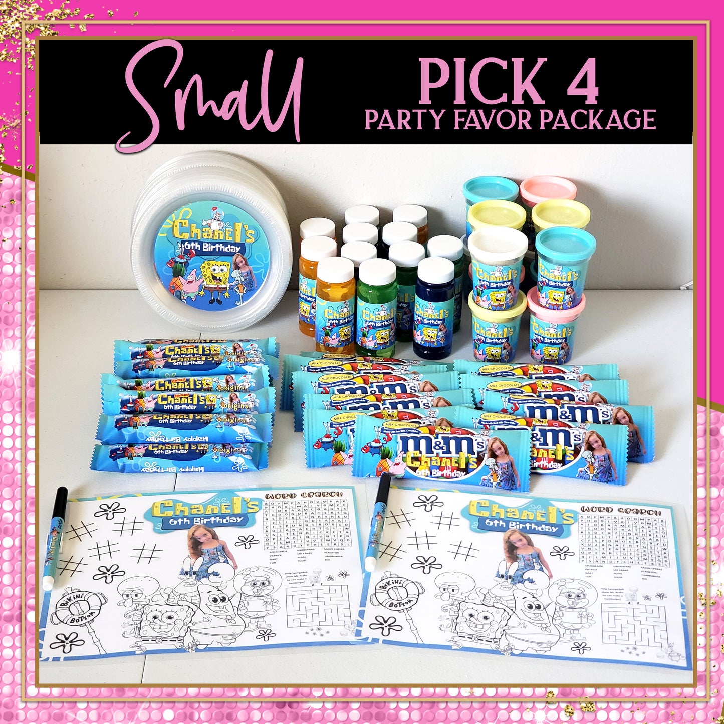 SMALL Package (PICK 4 PARTY FAVORS)