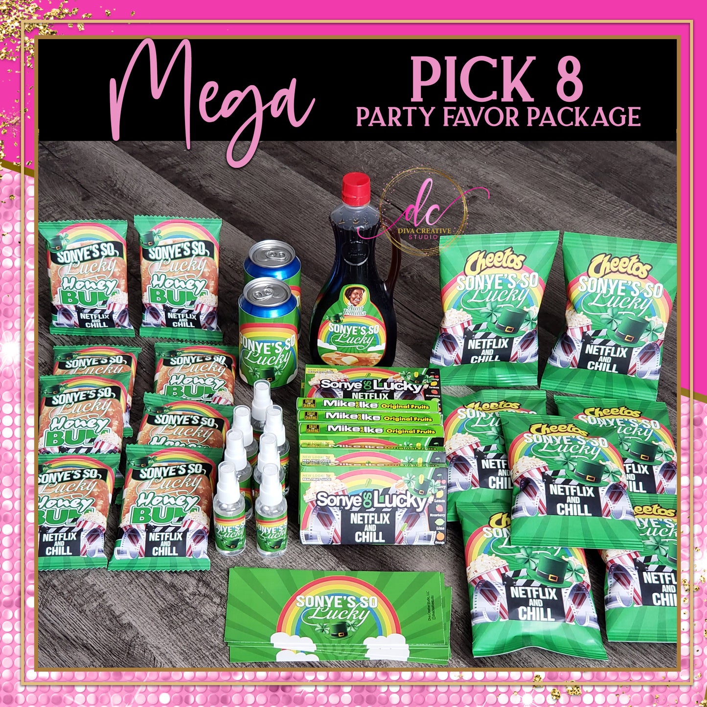 MEGA Package (PICK 8 PARTY FAVORS)